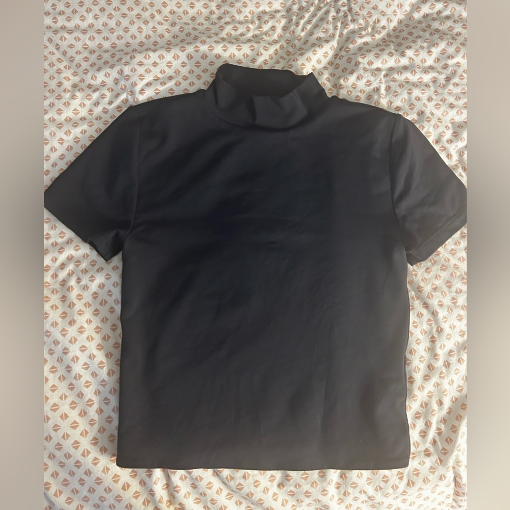 Babaton Contour Mock Neck Top